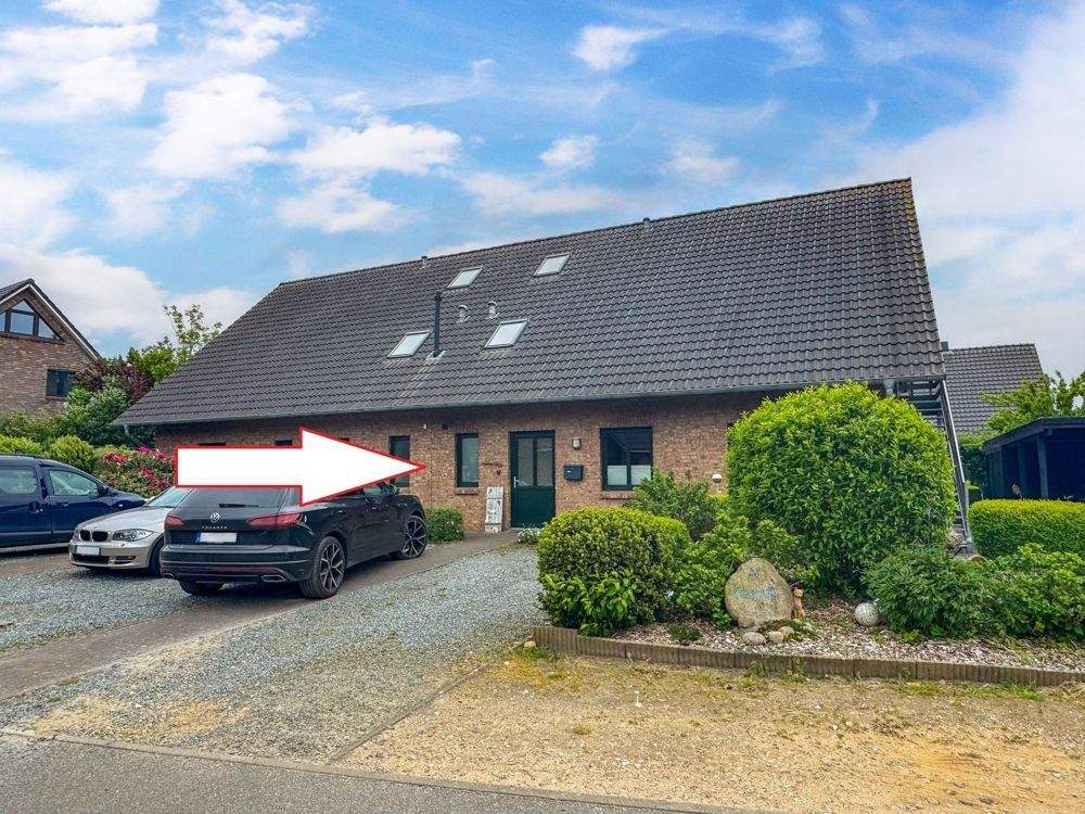 Perfekt für Familien, nahe Husum, unbefristet vermietet: moderne 4-Zi.-Eigentumswohnung in Rantrum., 25873 Rantrum
