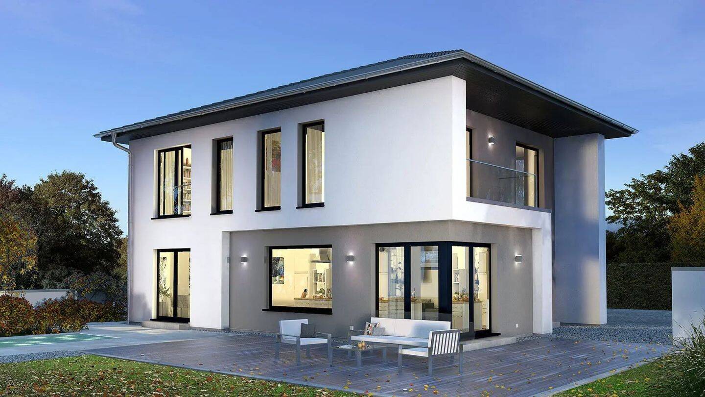Stadtvilla mit Wohlfühlgarantie – offener Grundriss – Sitzfenster- Balkon – Leben auf ca. 183 m², 58093 Hagen
