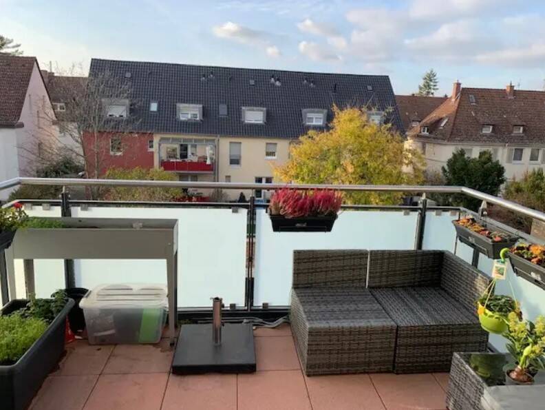Moderne, lichtduchflutete 2 ZKB-Wohnung mit Balkon, 68309 Mannheim (Käfertal Vogelstang)
