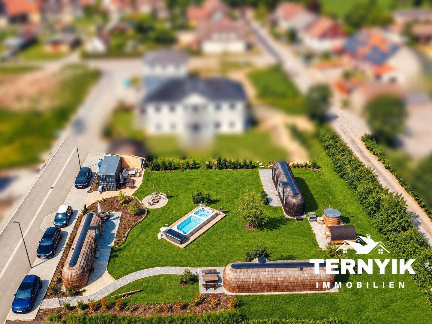 Psssttt! SECRET-RETREAT! Wellnessoase, Sauna, Swim-Spa, Hot-Tub, Pool, 3 x Tiny-House – MEGA-Rendite, 97494 Bundorf
