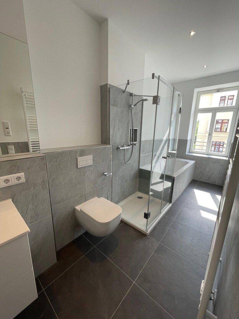 Neu sanierte 3-Zimmer-Wohnung mit großem Balkon zu vermieten, 4129 Leipzig (Eutritzsch)