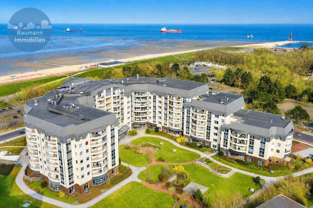 KOMFORTABLE 2-ZIMMER-WOHNUNG – PER FAHRSTUHL ERREICHBAR, VIEL ABSTELLFLÄCHE, STRANDNAH IN CUXHAVEN, 27476 Cuxhaven