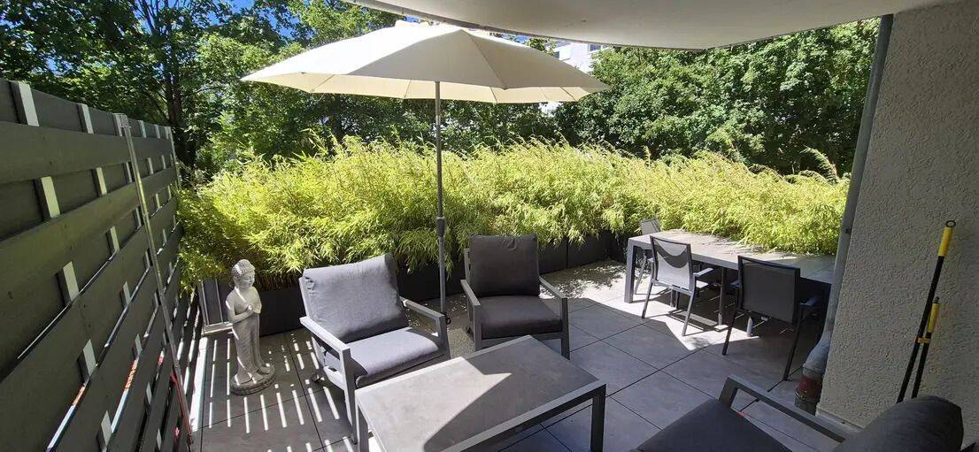 **Schöne große Zweiraumwohnung mit Gartenterrasse und Einbauküche in Grünlage, KAUFEN statt mieten!!***, 67227 Frankenthal (Pfalz)