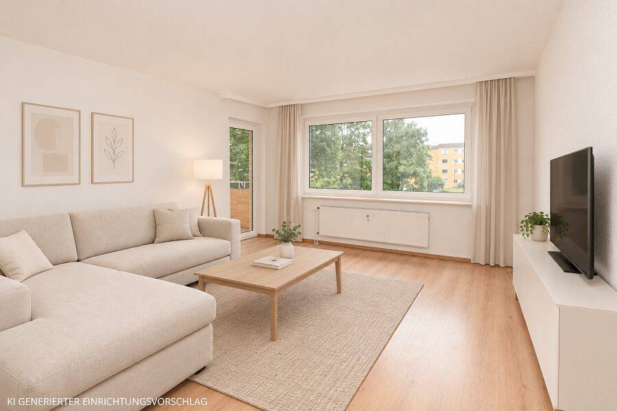 Isernhagen – Altwarmbüchen: Gepflegte 3-Zimmer-Wohnung mit Balkon!, 30916 Isernhagen