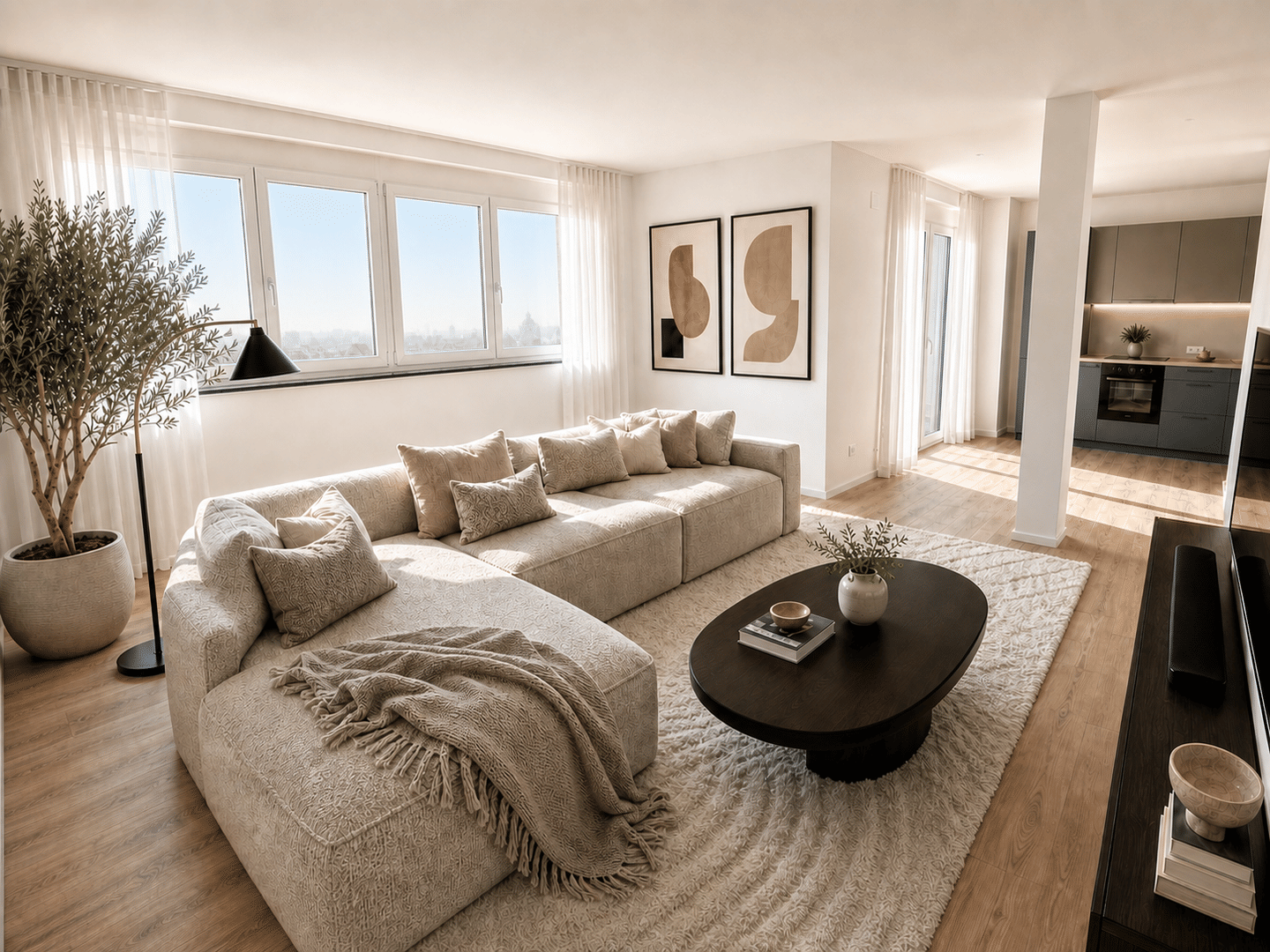 2-Zimmer-Maisonette mit ca. 80,18 qm und großzügiger Sonnenterrasse. Sofort Bezugsfertig | inkl. Einbauküche | KfW 55-förderfähig, 90443 Nürnberg