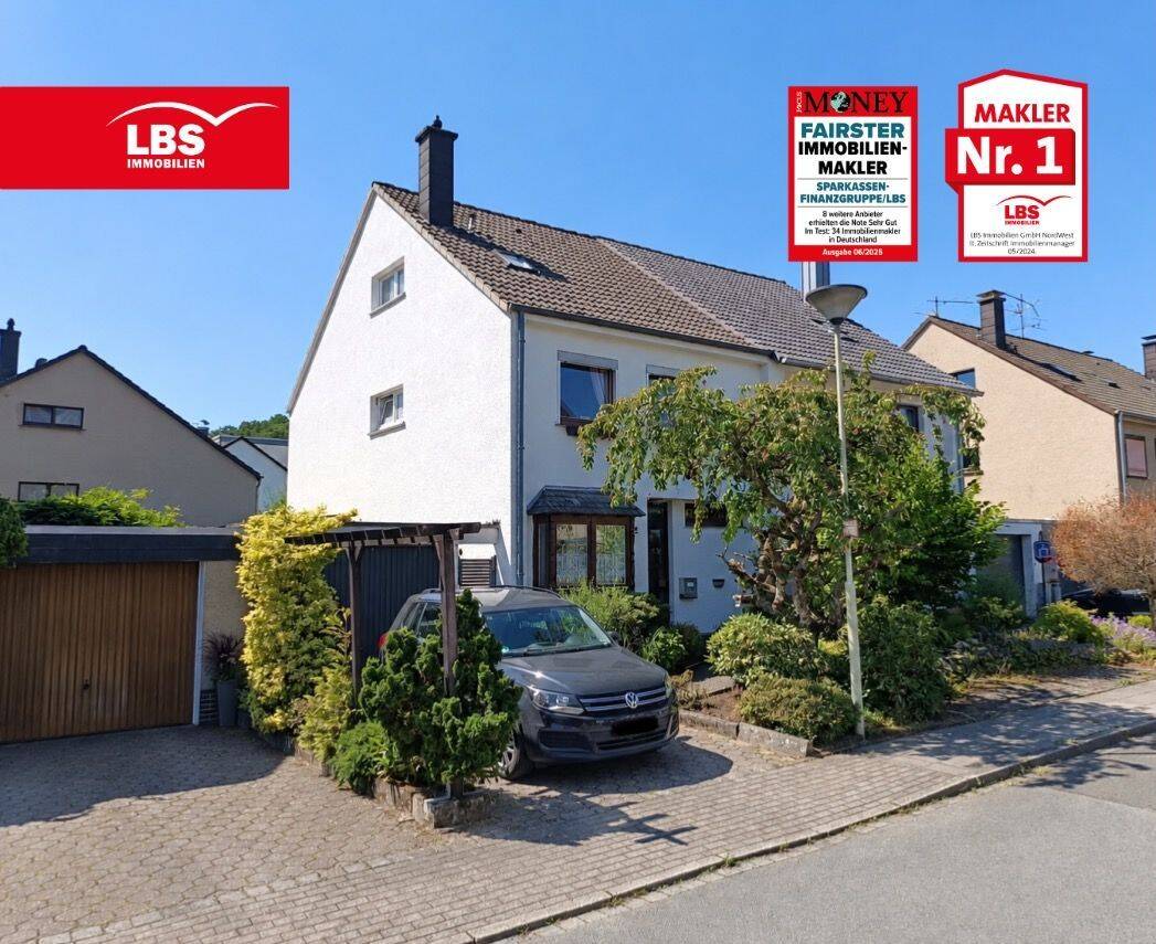 Doppelhaushälfte mit Garten & Garage in schöner Lage von Hagen-Rummenohl, 58091 Hagen (Dahl Eilpe Emst Mittelstadt Wehringhausen)