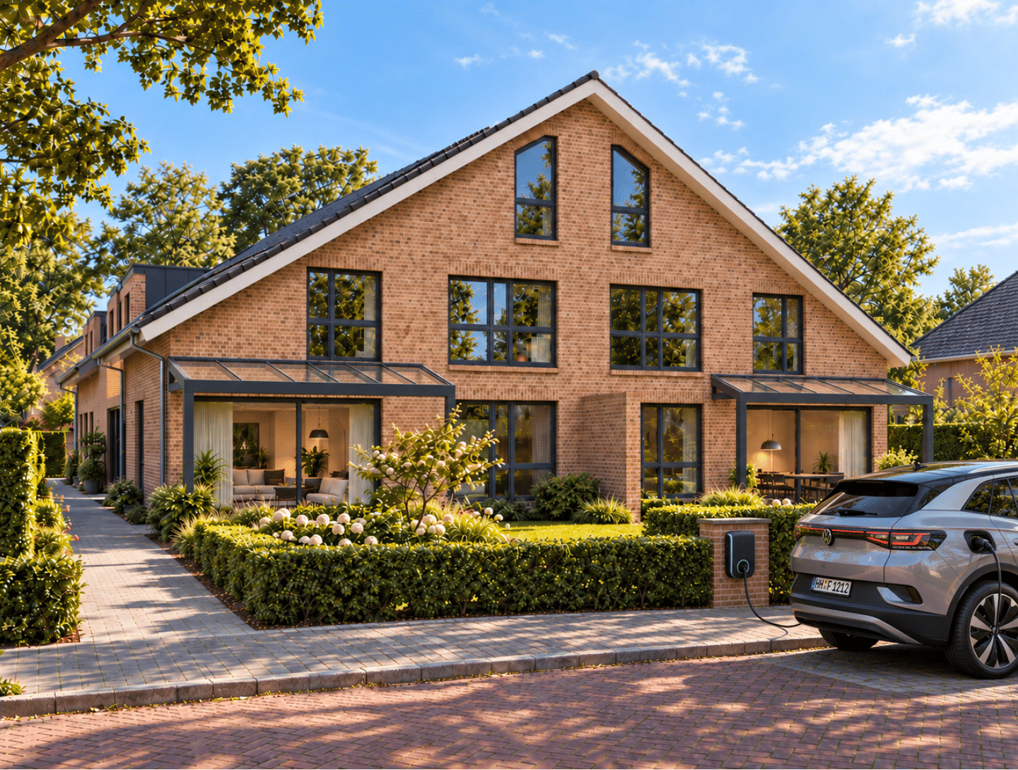 Exklusiver Neubau in Rissen | 4 Ebenen | Garten | Premiumküche | PV | Wintergarten, 22559 Hamburg (Altona Rissen)