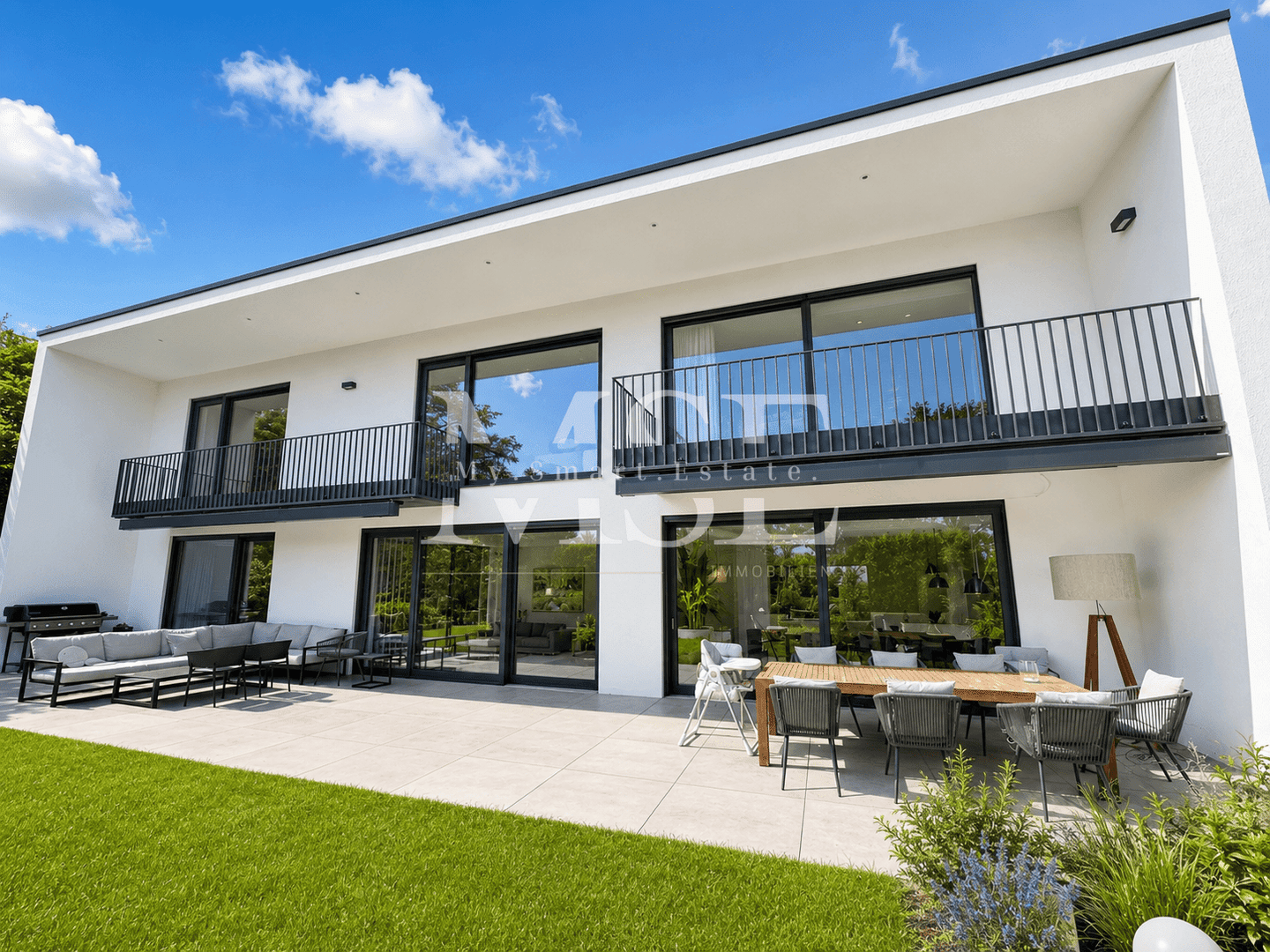 Exklusives Wohnen im Bauhausstil | Luxuriöses & hochwertiges Einfamilienhaus | Baureserve, Pool & PV, 14167 Berlin (Steglitz-Zehlendorf Kolonie Abendruh Kolonie Sonnenschein Lichterfelde Zehlendorf)