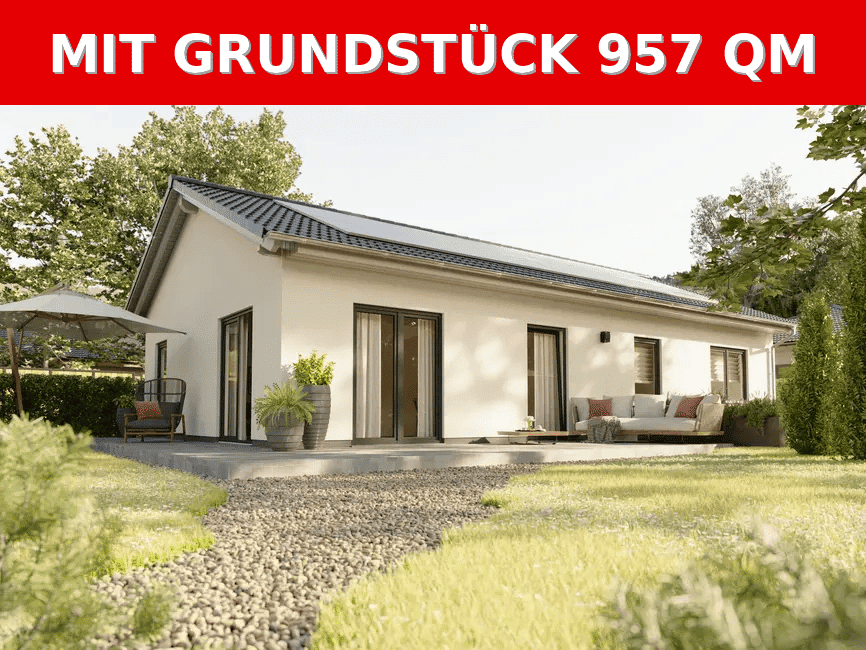 Incl. Grundstück ! Der Bungalow 100 – Ihr Schlüssel zur zeitlosen Geborgenheit und grenzenlosen F…, 39356 Oebisfelde-Weferlingen