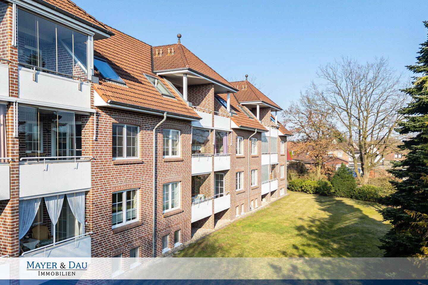 Helle 2-Zimmer-Wohnung – teilmöbliert und bezugsbereit, Obj.10319, 26160 Bad Zwischenahn
