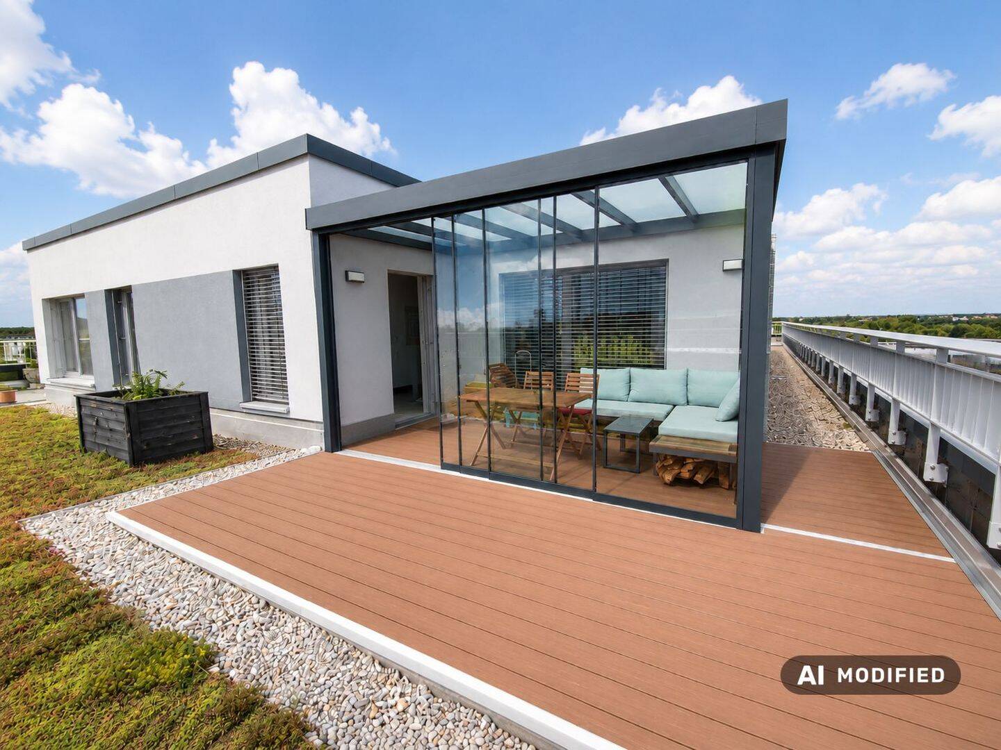 Exklusives Penthouse über den Dächern Braunschweigs – Harzblick, Sauna und großzügige Terrassen, 38120 Braunschweig (Braunschweig Timmerlah Weststadt)
