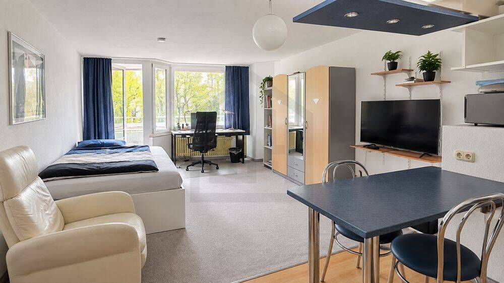 Einziehen und Wohlfühlen ab 01.01.27: 1-Zimmer-Apartment in bester Innenstadtlage von KA, 76133 Karlsruhe