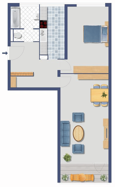 Jetzt Kaufnebenkosten einsparen  –  Leerwohnung – Attraktive Wohnungen in beliebter Lage, 14055 Berlin (Charlottenburg-Wilmersdorf Charlottenburg Grunewald Westend)