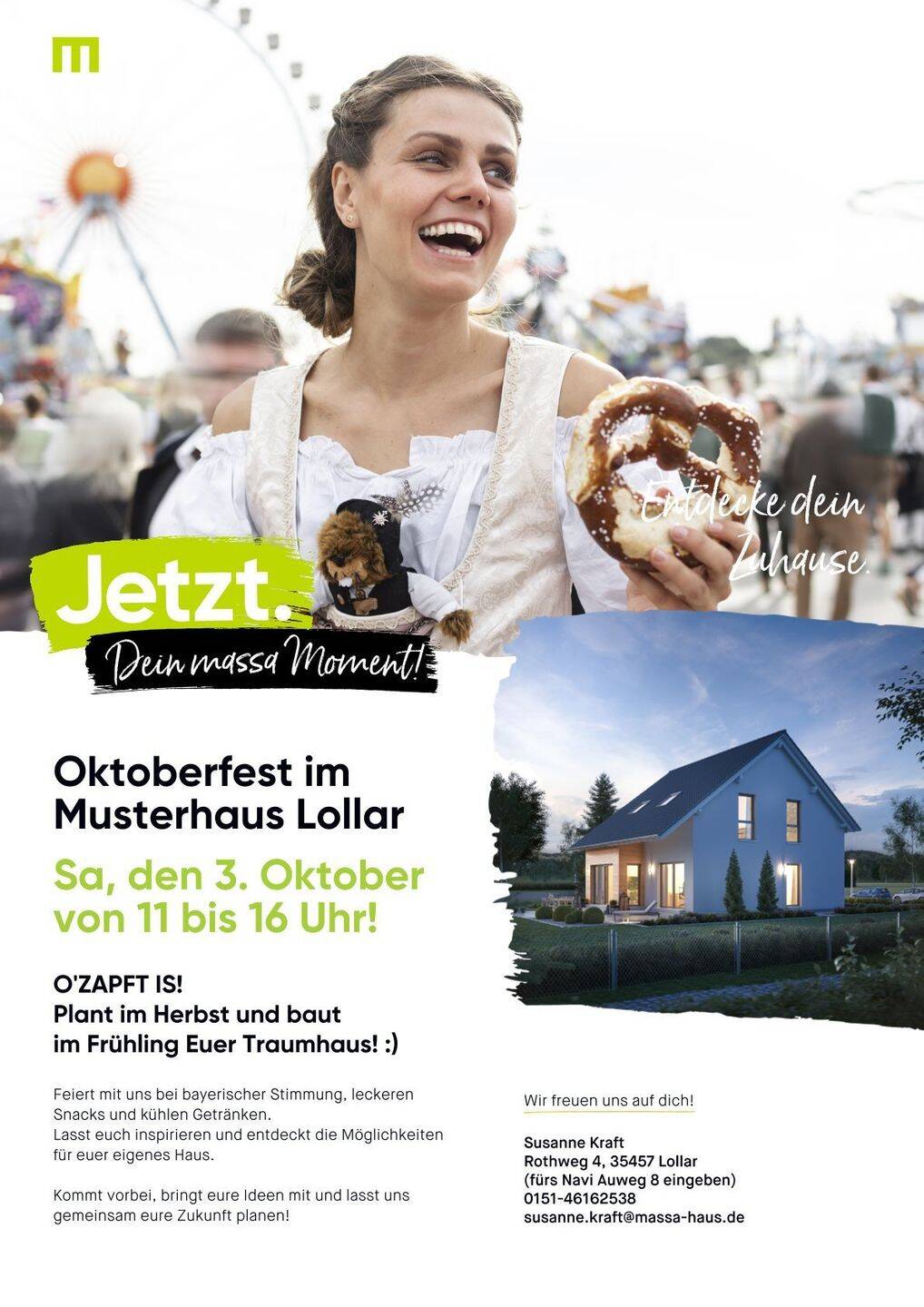 Oktoberfest im Musterhaus Lollar am Samstag , den 03.Oktober, 35232 Dautphetal