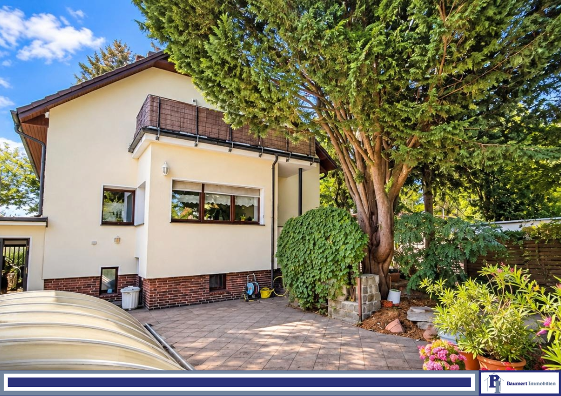 Großzügiges Einfamilienhaus mit privatem Gartenparadies in Berlin-Biesdorf, 12683 Berlin (Marzahn-Hellersdorf Biesdorf Kleingartenanlage Biesenhorst 1)