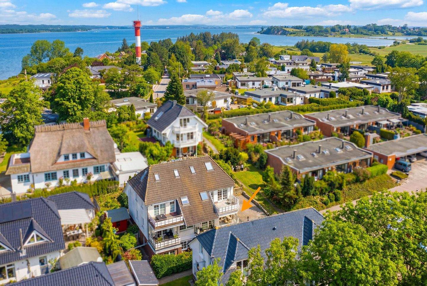 Glücksburg/Schausende: 200 m zur Ostsee, 3-Zimmer-Wohnung, ca. 72 m², Süd-West-Balkon, 24960 Glücksburg (Ostsee)
