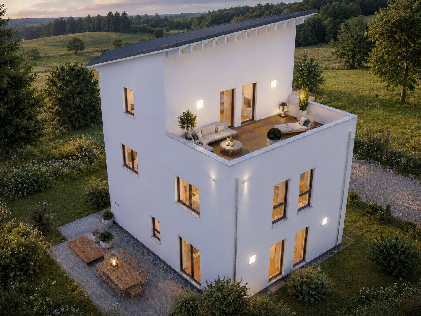 Eigenheim mit Dachterrasse, 72820 Sonnenbühl