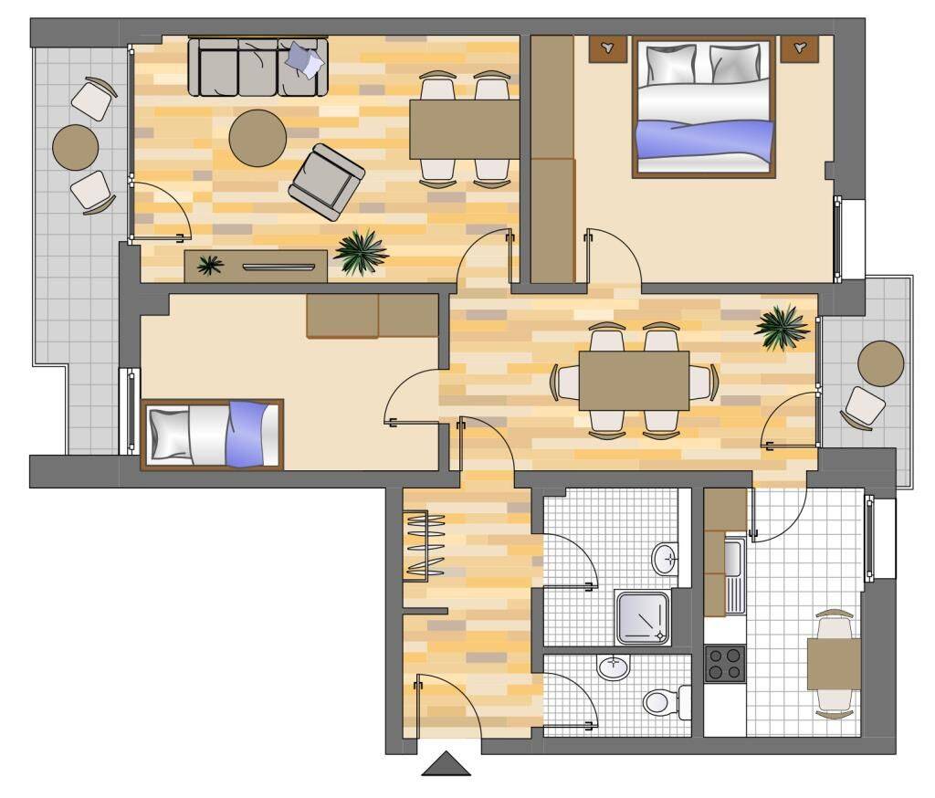 Demnächst frei! 3-Zimmer-Wohnung in Düsseldorf Hassels, 40599 Düsseldorf (Benrath Hassels Holthausen Reisholz)