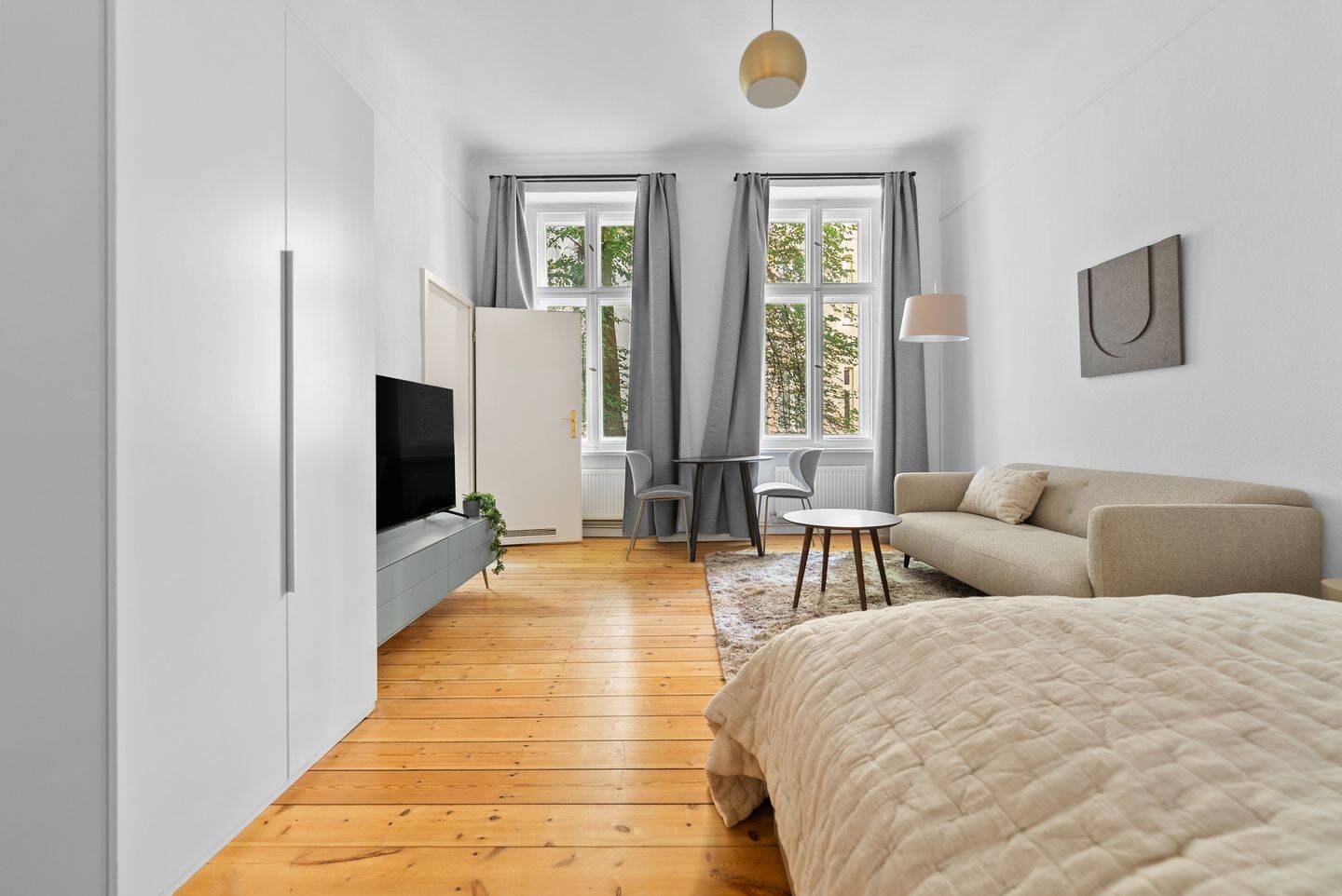 Wunderschöne 1-Zimmer Wohnung in Friedrichshain – voll möbliert, 10245 Berlin (Friedrichshain-Kreuzberg Friedrichshain)