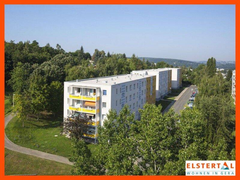 Gemütliche Wohnung im Grünen! Balkon // Bad und Küche mit Fenster // Ruhige Lage!, 7552 Gera (Bieblach-Ost Langenberg Roschütz Stublach)