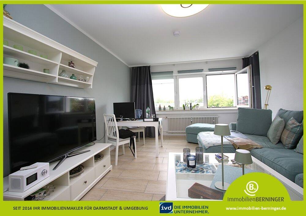 Gemütlicher Rückzugsort mit Sonnenbalkon in ruhiger Lage, 64291 Darmstadt (Arheilgen Wixhausen)