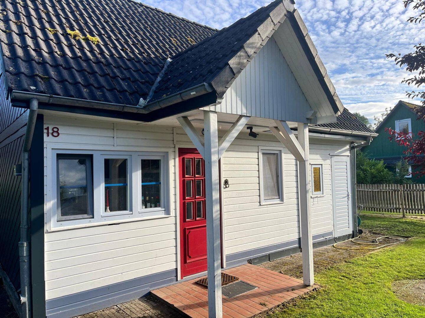 Gemütliches Ferienhaus nahe Strand in Wisch-Heidkate mit Solaranlage und Carport, 24217 Wisch
