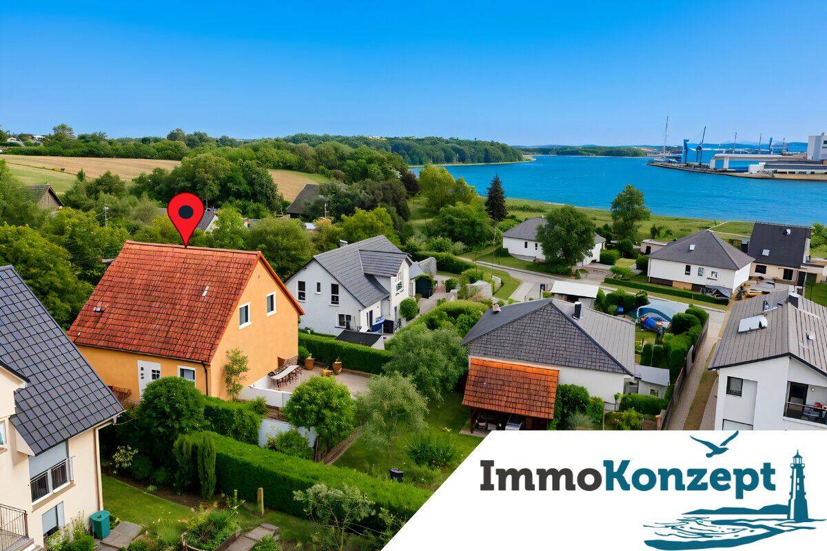 Wohnen mit Aussicht – EFH auf Usedom mit Blick aufs Wasser! Ca. 123m² Wfl, Keller, Garage & Terrasse, 17438 Wolgast