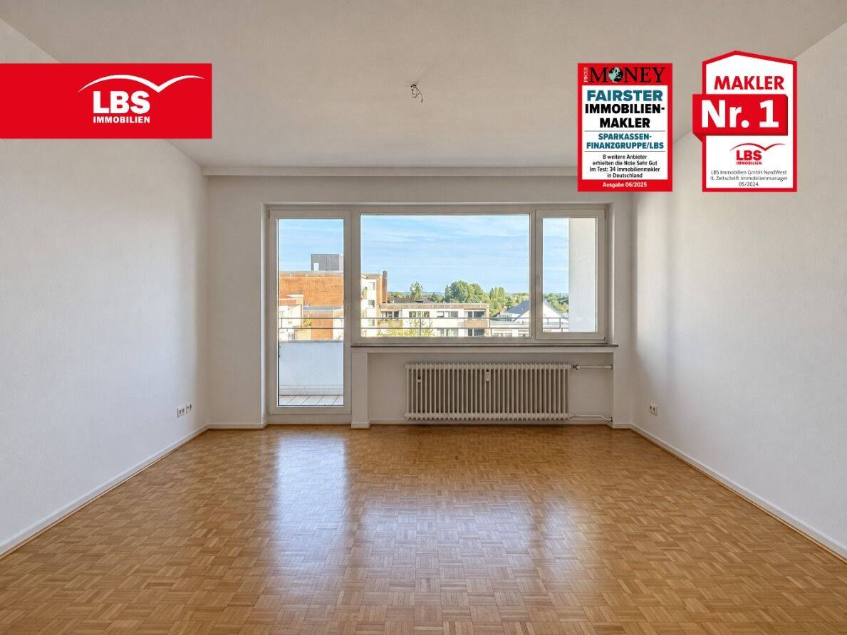 Wunderschöne 3-Zimmer Wohnung auf 87m² direkt am Unterbacher See, 40627 Düsseldorf (Gerresheim Unterbach Vennhausen)