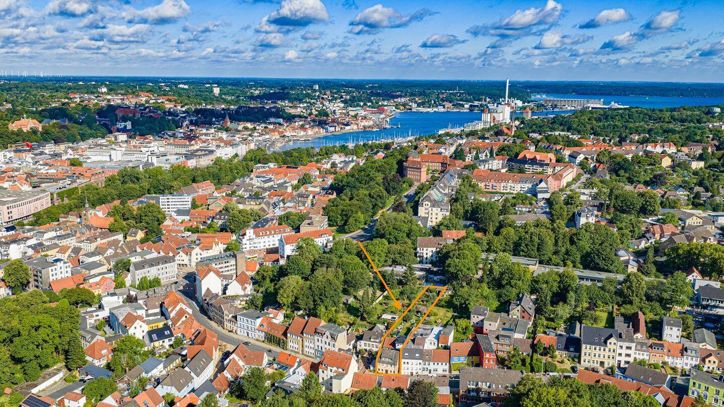 Mitten in der Stadt und doch viel Grün – Einfamilienhaus mit besonderem 795 m² Gartengrundstück, 24943 Flensburg (Engelsby Fruerlund Jürgensby Sandberg Tarup)