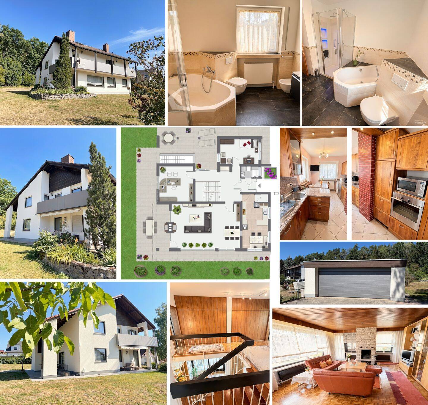 Großzügiges Einfamilienhaus direkt am Waldrand mit rd. 2.500m² Grundstück, 95448 Bayreuth