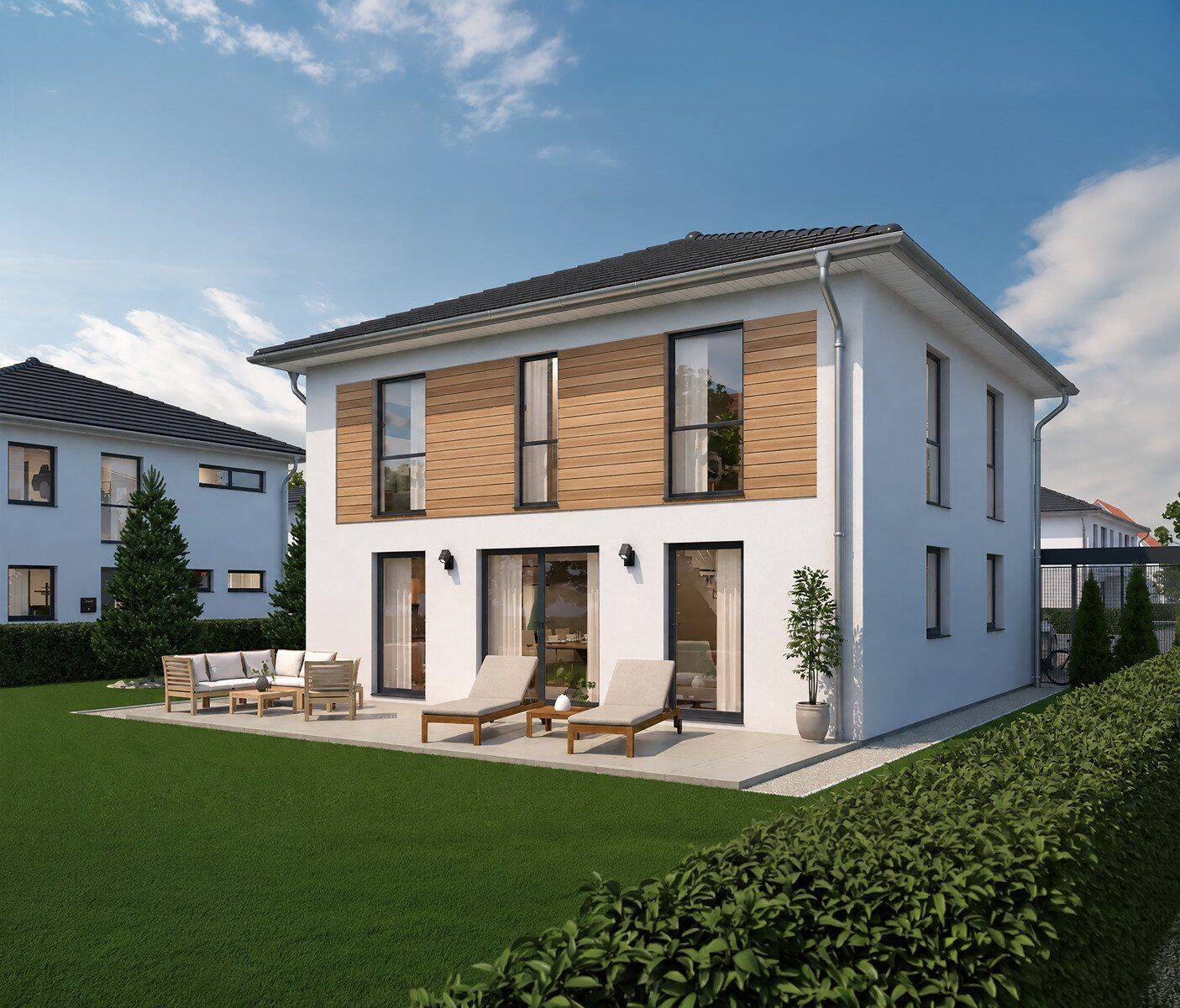 NEUBAU- Attraktive City Villa Kfw 40 mit Keller in Albstadt Ebingen incl. Baugrundstück, 72458 Albstadt