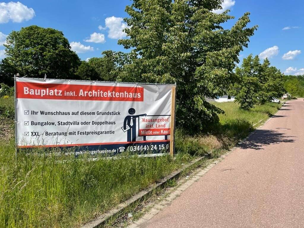 Ein Standort für Ihr Eigenheim: Baugrundstück An der alten Gärtnerei – im Herzen von Eisleben, 6295 Eisleben