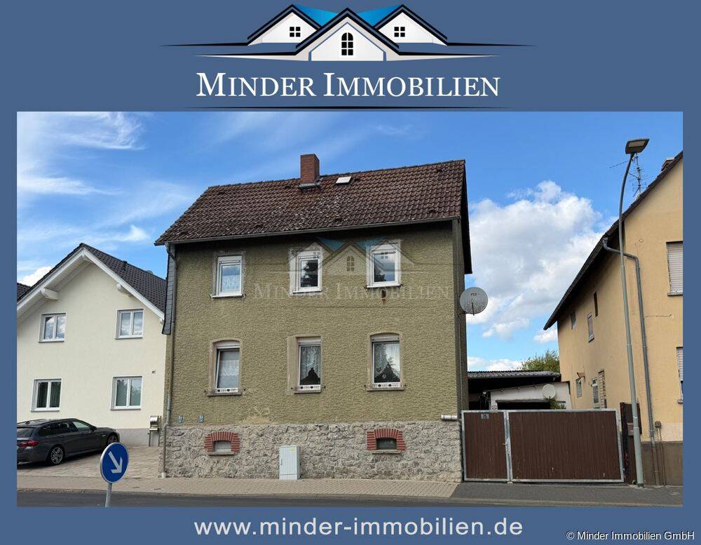 Langgöns | Einfamilienhaus mit großem Garten & viel Gestaltungspotenzial | ca. 88 m² Wohnfläche, 35428 Langgöns