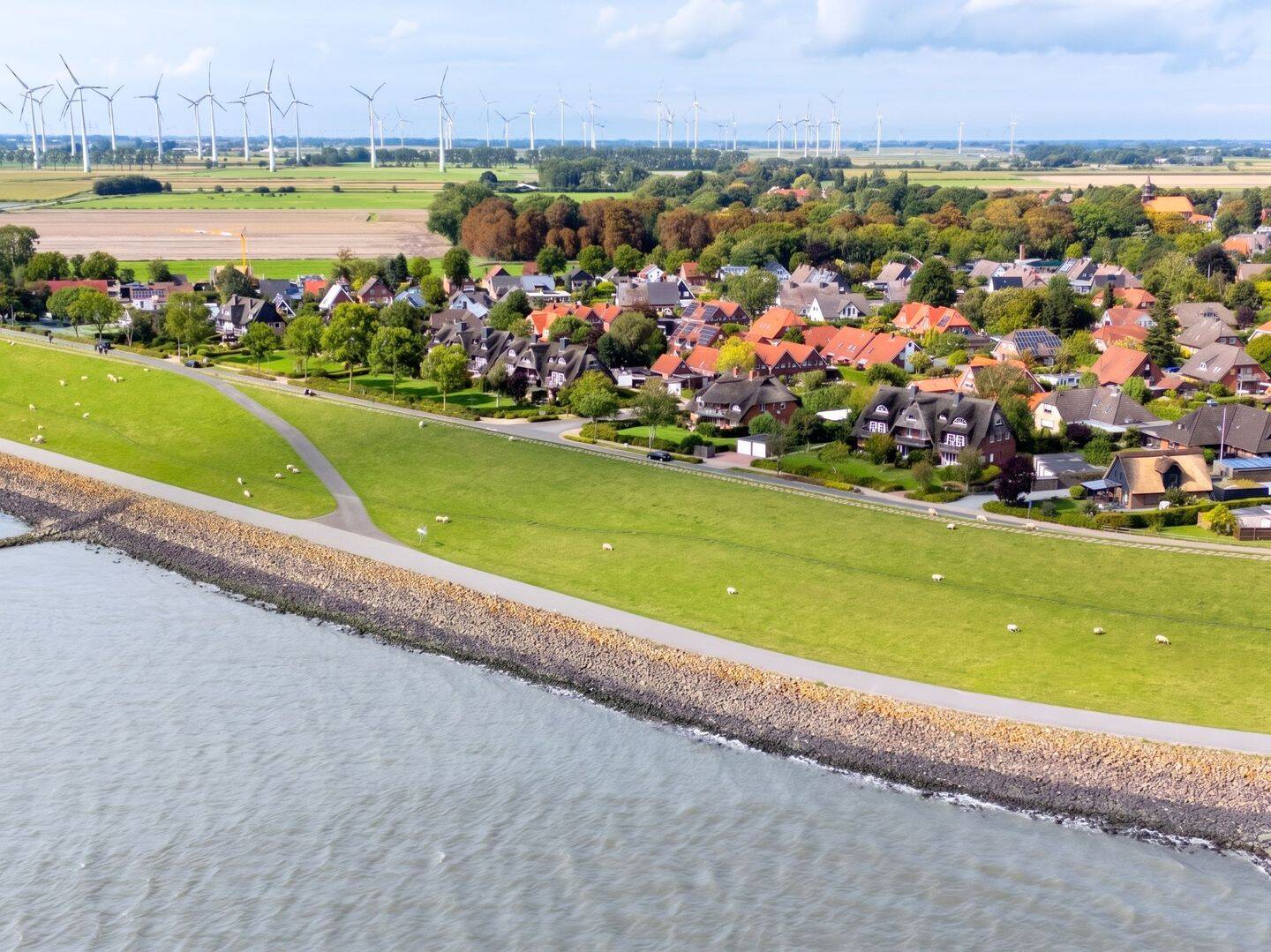 Reetdach-Refugium mit Elbblick und perfekter Südausrichtung, 25541 Brunsbüttel