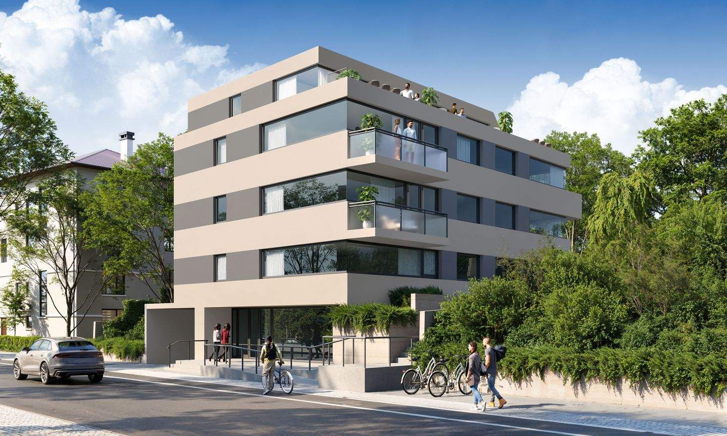 Bauträger-Grundstück am Killesberg in attraktiver Wohnlage inkl. Baugenehmigung, 70469 Stuttgart (Feuerbach Zuffenhausen)