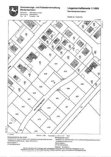 Baugrundstück von 560m² – Delmenhorst – Schafkoven – Am Hoyersgraben – sehr ruhig gelegen – für Einfamilienhausbebauung – ! Bauträgerfrei !, 27751 Delmenhorst