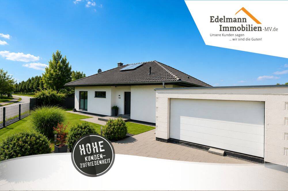 Moderner Bungalow, ca. 125m², 4 Zimmer, Garage & Platz für die ganze Familie im beliebten Kritzmow!, 18198 Kritzmow