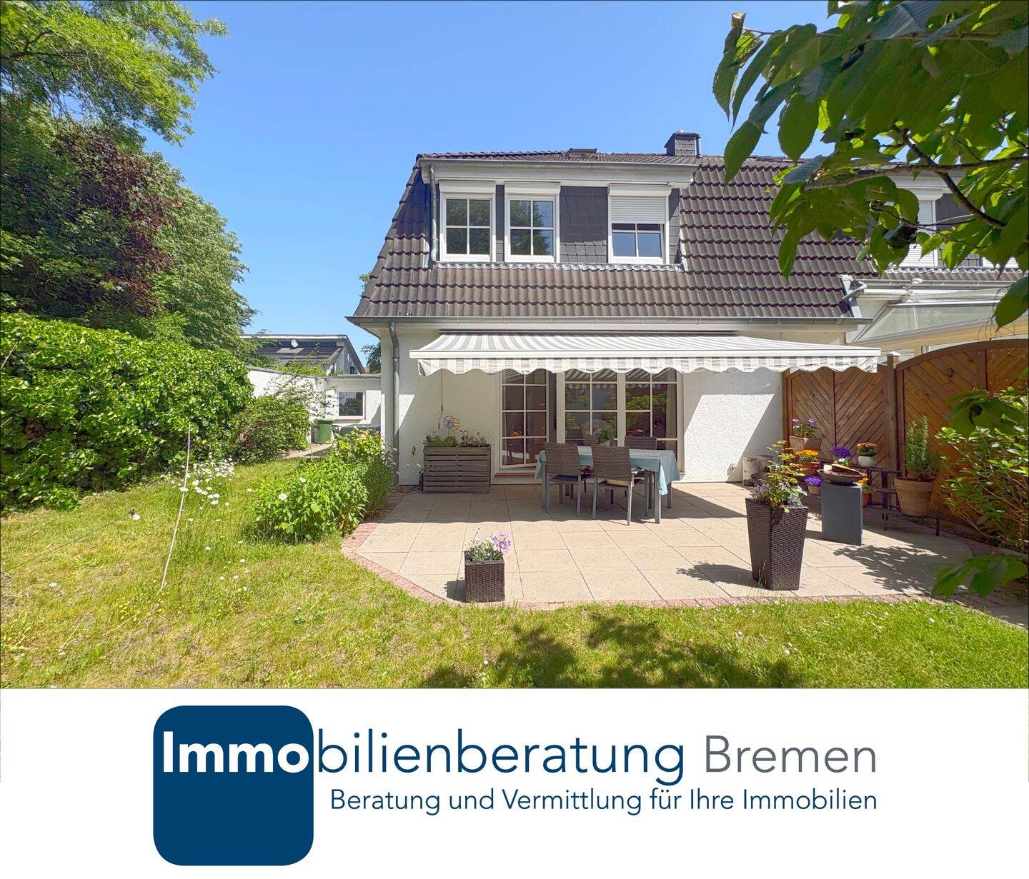 Charmante DHH mit Garage in begehrter Lage, 28357 Bremen (Blockland Borgfeld Lehesterdeich)