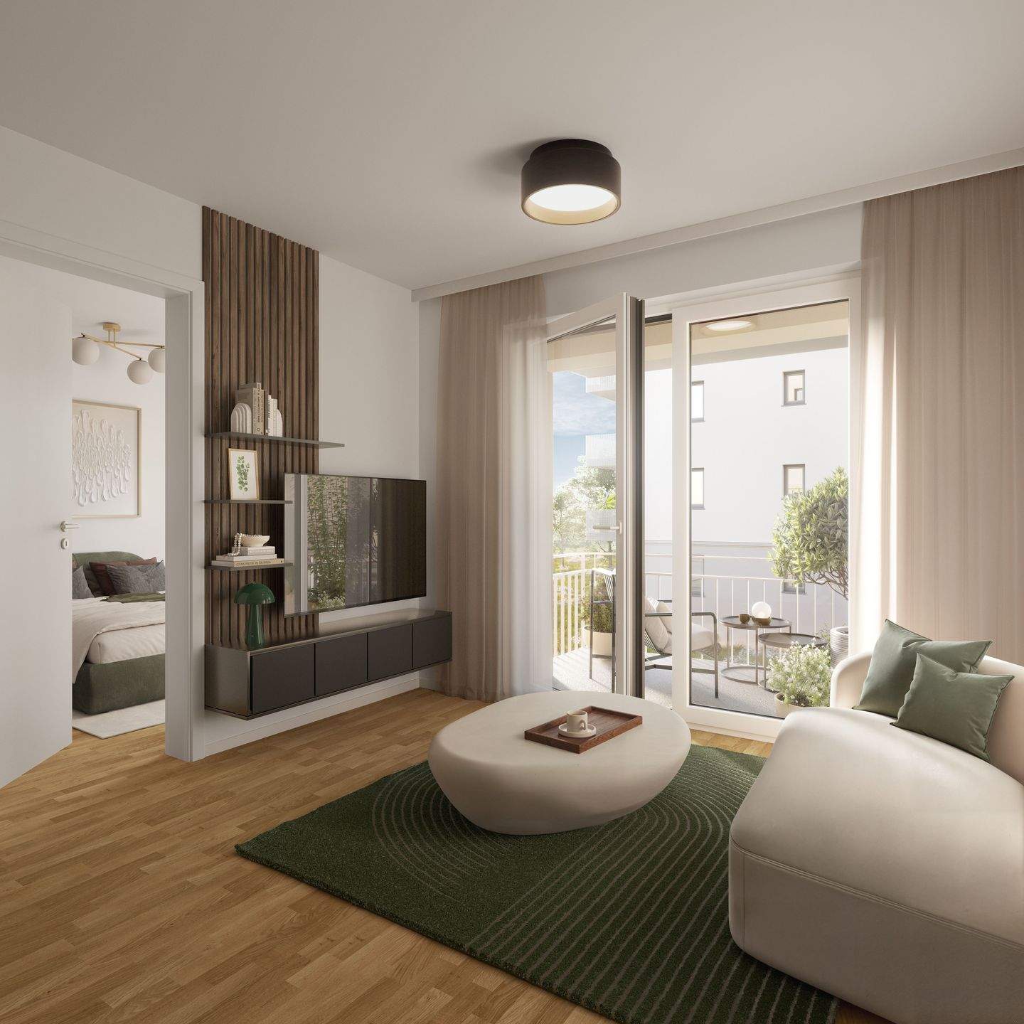 Traumhafte 3-Zimmer-Wohnung mit smartem Grundriss und Balkon, 95448 Bayreuth