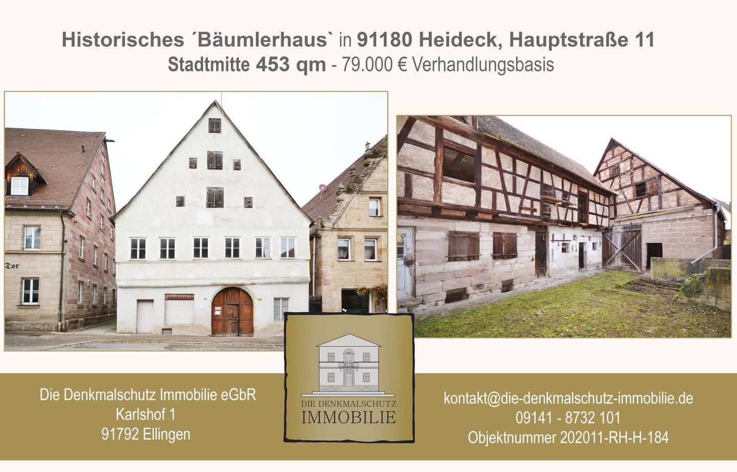 Historisches Bäumlerhaus, 91180 Heideck
