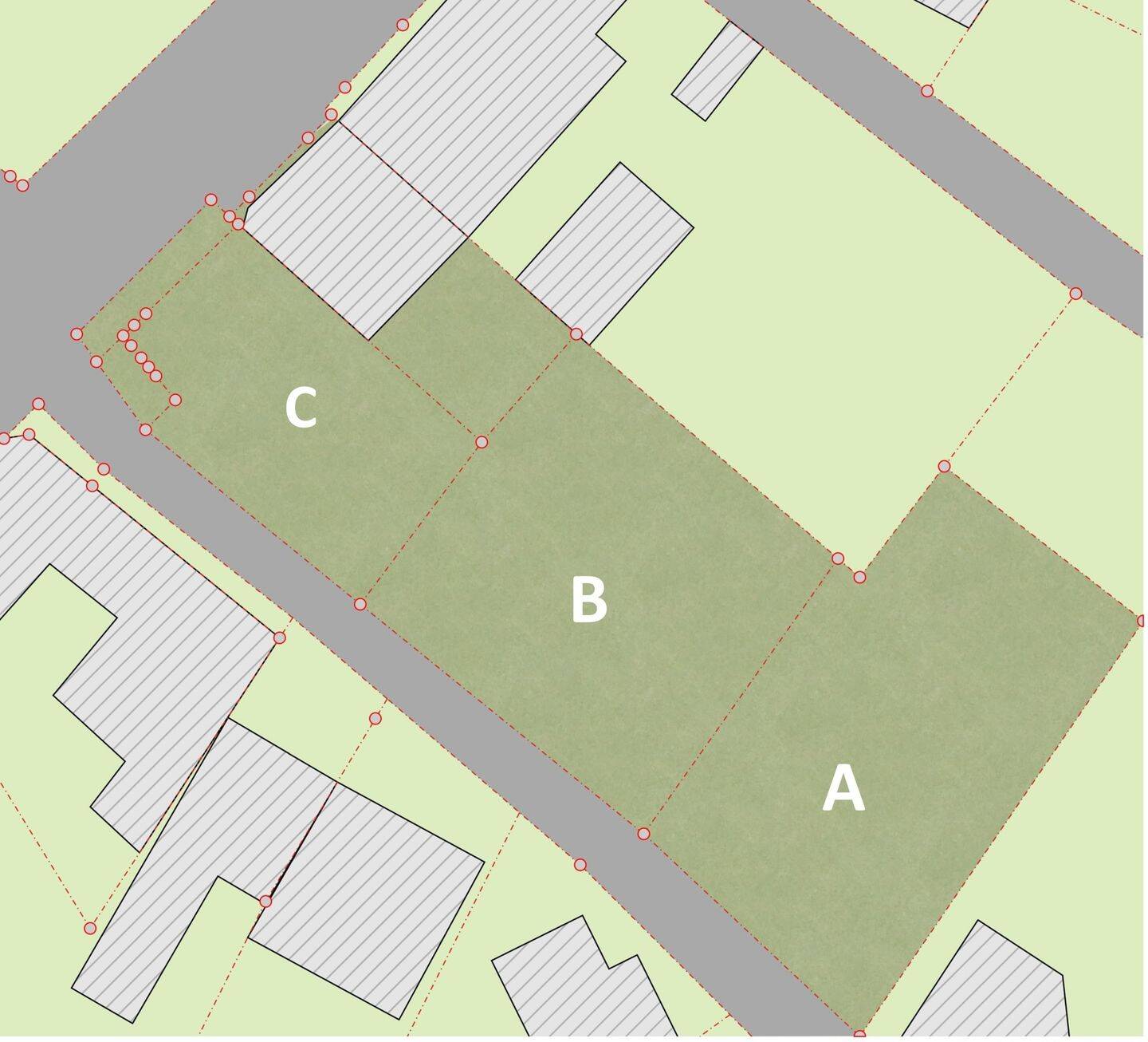 Attraktives Baugrundstück  „B“ (ca. 517 m²) in Landsweiler-Reden, gute Lage, 66578 Schiffweiler