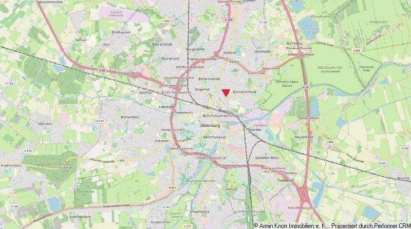 Baugrundstück in Oldenburg/ Donnerschwee zu verkaufen, 26123 Oldenburg (Oldb) (Bürgerfelde Donnerschwee Nadorst)