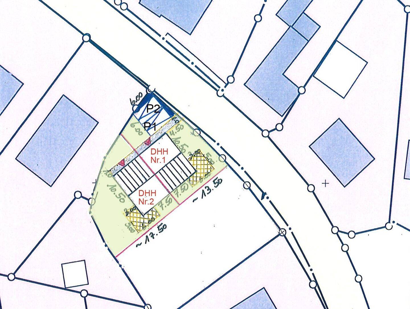 Baugrundstück für DH/ RH in gemütlicher Lage, 23845 Seth
