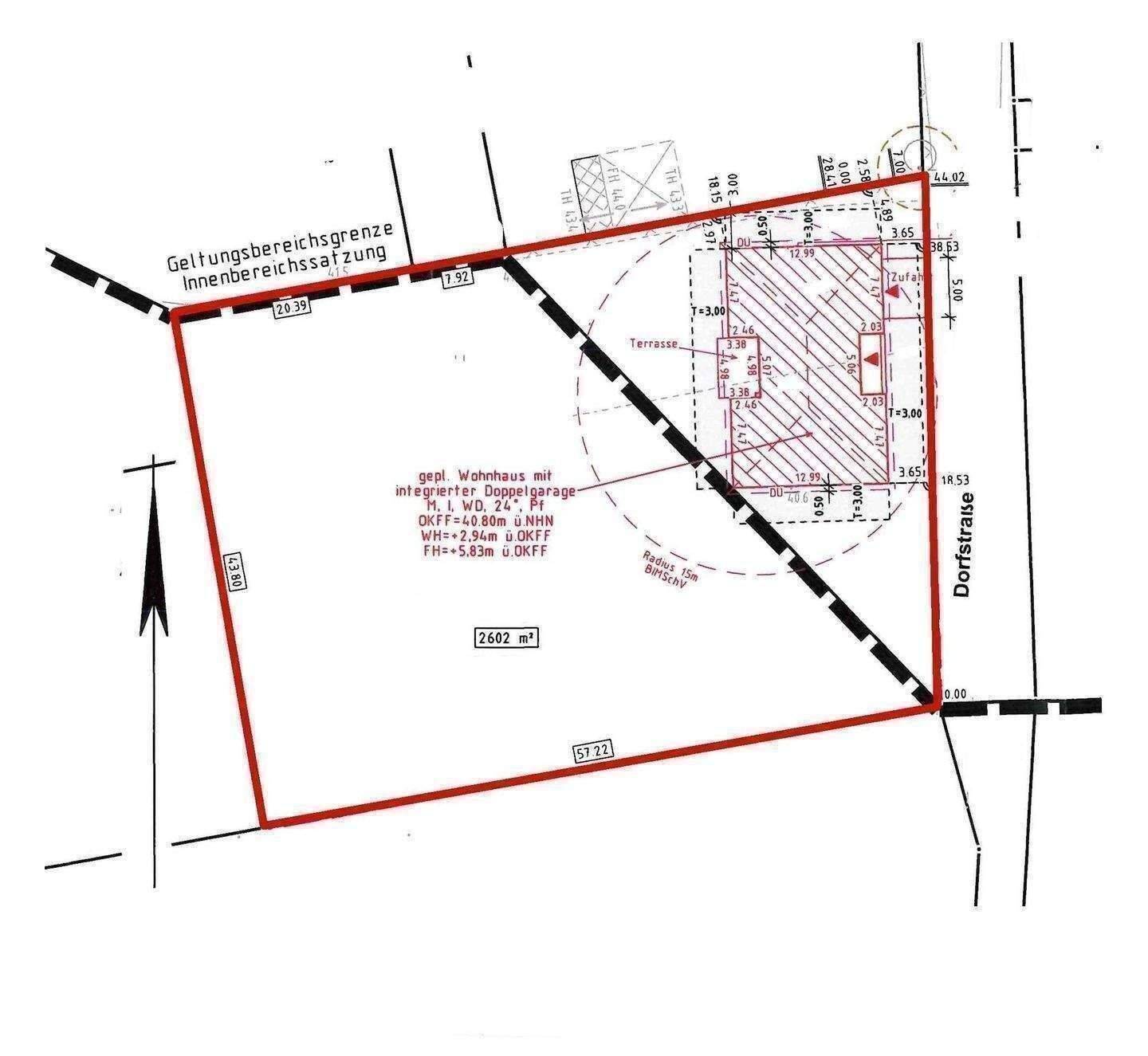 Grundstück für Bungalow inkl. Bodenplatte, Planung und Baugenehmigung – bauträgerfrei, 17495 Karlsburg