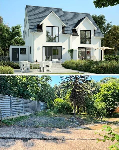 Grundstück in Köln-Brück 300 m² ruhige Waldrandlage Anliegerstraße ggf. bebaubar nach § 34 BauGB, 51109 Köln (Kalk Brück Merheim Neubrück Ostheim)