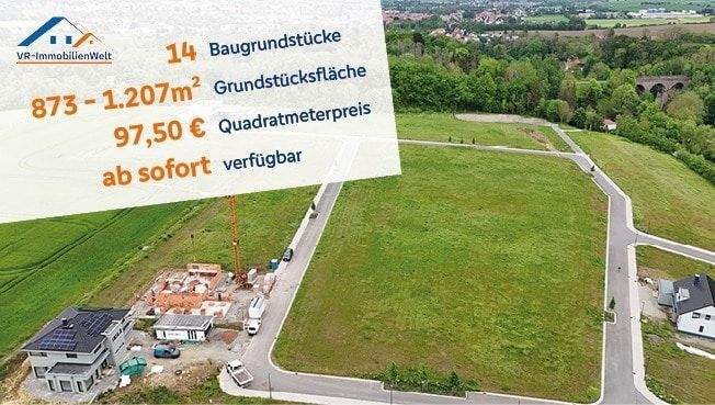 Willkommen daheim! Neues Wohngebiet mit schönen Grundstücken von 873-1.207 m², sofort verfügbar!, 37351 Dingelstädt