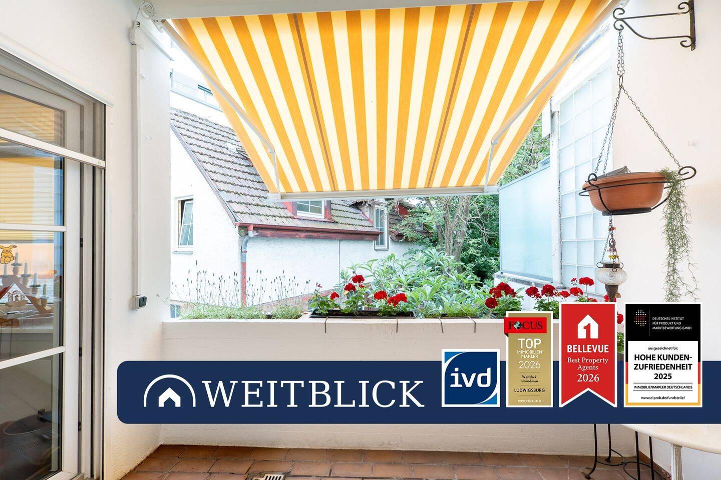 WEITBLICK: Bezugsfrei & inmitten der City!, 71636 Ludwigsburg