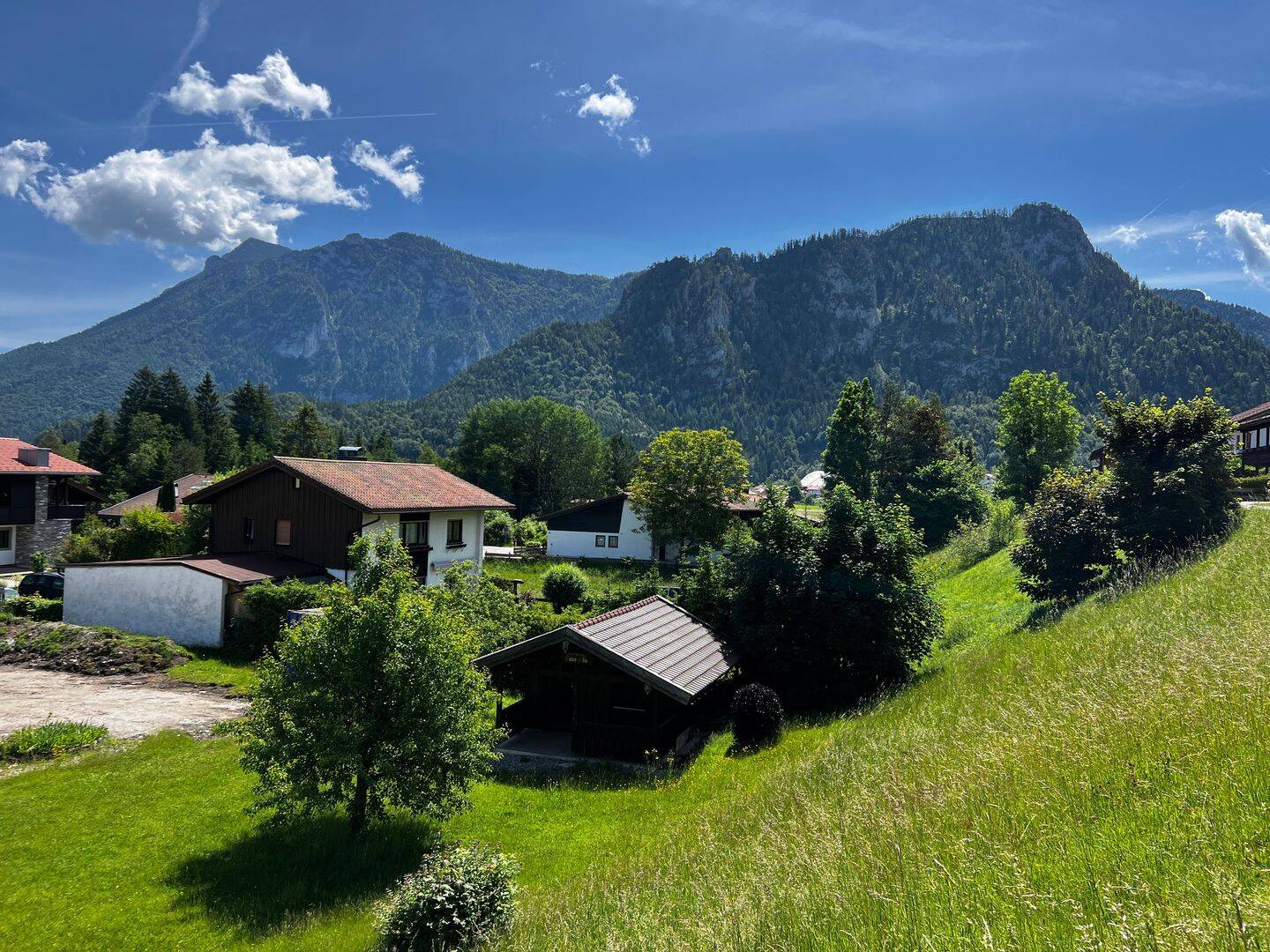 Sonniges Grundstück mit traumhaftem Bergblick, 83334 Inzell