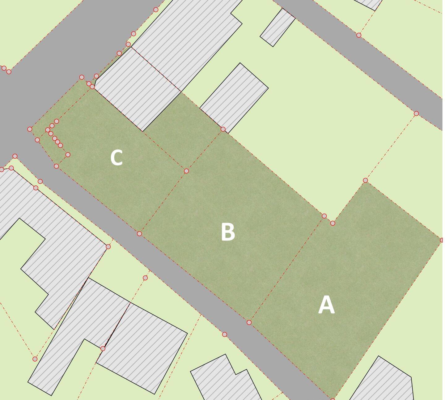 Projektgrundstück in sonniger Aussichtslage von Landsweiler-Reden, Grundstücke  „A, B & C“, 66578 Schiffweiler