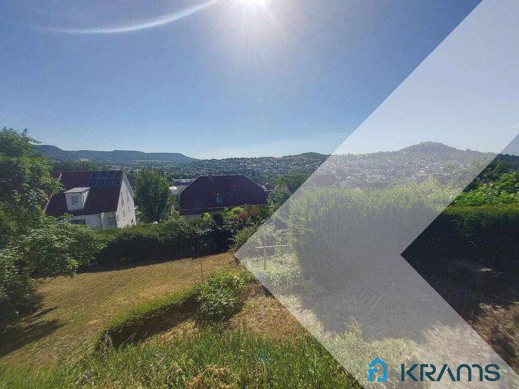 Seltene Gelegenheit! Baugrundstück in begehrter Aussichtslage von Pfullingen – grün, ruhig und ideal für ein Einfamilienhaus, 72793 Pfullingen